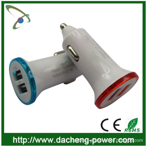 5V 2.1A dual usb car charger car mobile charger for Iphone